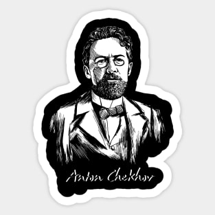 Chekhov 3 Sticker